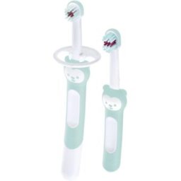Set 2 Spazzolini Mam Learn To Brush Azzurro
