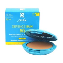 Bionike Defence Sun - Fondotinta Compatto Solare SPF50 colore Ambre 10g