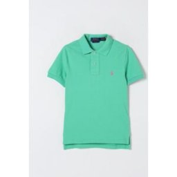 Ralph Lauren Polo in cotone con logo Verde Taglia S