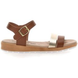 Sandali Marroni e Oro con Suola Morbida MIO TEMPO 1133253230 40