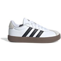 Sneakers Bianche con Suola a Contrasto ADIDAS VL Court 3.0 K 38⅔