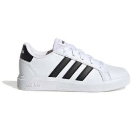 Sneakers Bianche con Dettagli Laterali Neri ADIDAS Grand Court 2.0 38⅔