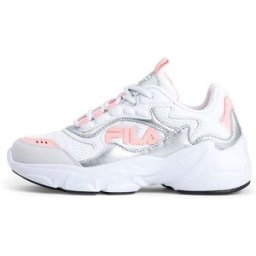 Sneakers Bianche con dettagli Grigi e Rosa FILA COLLENE LOGO 39