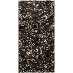 Roberto Cavalli Foulard In Seta Con Motivo - Female Sciarpe E Foulard Nero/oro UNICA