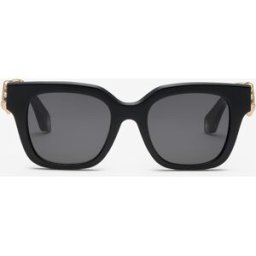 Roberto Cavalli Modello Eslcusivo Con Aste Realizzate Tramite Fusione. - Female Occhiali Da Sole Nero UNICA