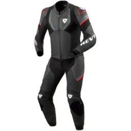 Rev'it Tuta In Pelle Divisa Revit Combi Beta 2 Nero Antracite UOMO 56