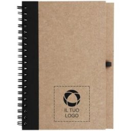 VistaPrint Blocco note in carta riciclata con penna Sonora Plus