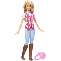 Mattel BAMBOLA Barbie Malibu Cavalleriz.