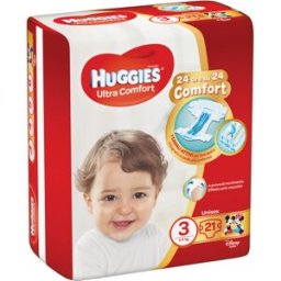KIMBERLY CLARK ITALIA HUGG.U-Comf.Base3(4-9Kg)21pz