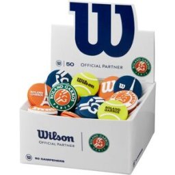 Wilson Attenuatore Roland Garros Tennis Ball, confezione da 2 BLUE