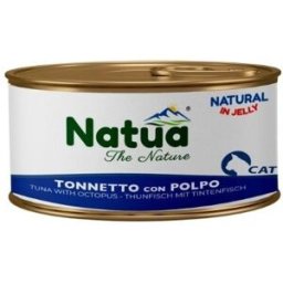 NATUA Cat Natural Classic Jelly Tonnetto con Polpo Lattina 85g