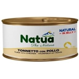NATUA Cat Natural Classic Jelly Tonnetto con Pollo Lattina 85g