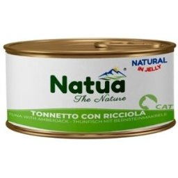 NATUA Cat Natural Classic Jelly Tonnetto con Ricciola Lattina 85g