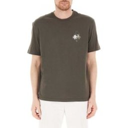 Armani Exchange T-shirt girocollo VERDE OLIVA XL