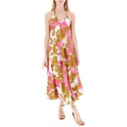 LIU JO Abito scollo halter ROSA 38