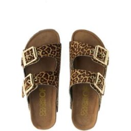 COLORS OF CALIFORNIA Ciabatte in pelle MARRONE 37