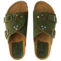 TAJI Ciabatte Curry VERDE 41