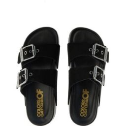 COLORS OF CALIFORNIA Ciabatte pelle scamosciata NERO 38