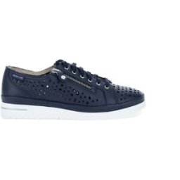 mephisto Sneakers in pelle BLU NAVY 4