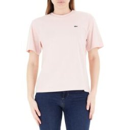 Lacoste T-shirt girocollo ROSA CHIARO 38