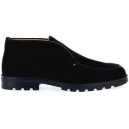 SANTONI Mocassini in pelle NERO 8-