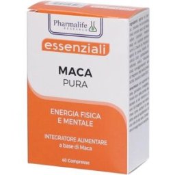 Pharmalife research PharmaLife Essenziali Maca Pura Integratore Per Energia Fisica e Mentale 60 Compresse