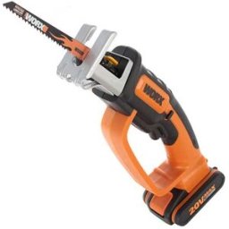 Worx WG894E - Seghetto alternativo elettrico a batteria Li-ion 20V 2Ah