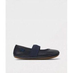 Camper Ballerina Right in pelle a grana Blue Taglia 27