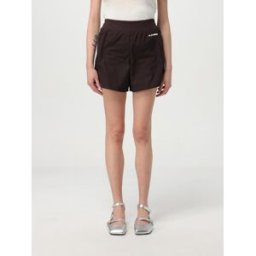 Jil Sander Pantaloncino in tessuto tecnico Marrone Taglia S