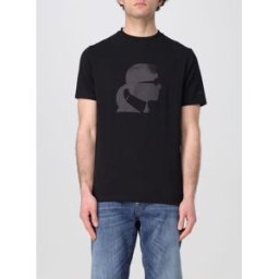 Lagerfeld T-shirt con stampa Karl Nero Taglia S