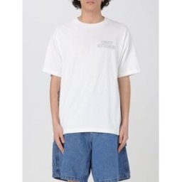 Obey T-shirt in cotone con logo Bianco Taglia L