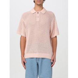 Obey Polo in maglia Rosa Taglia XL