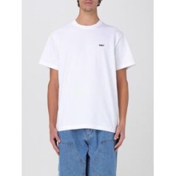 Obey T-shirt in cotone con logo Bianco Taglia XL