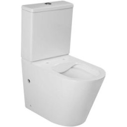 Tecnomat VASO MONOBLOCCO LARA SCARICO MULTIPLO IN CERAMICA BIANCA