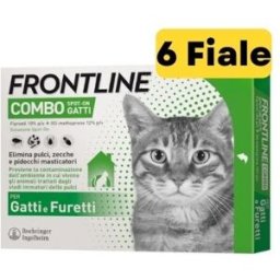 Frontline Combo per Gatti Confezione da 6 Fiale