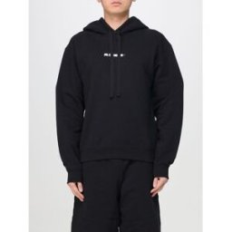 Jil Sander Felpa con cappuccio e logo Nero Taglia M