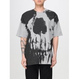 Mcqueen T-shirt stampata Grigio Taglia L