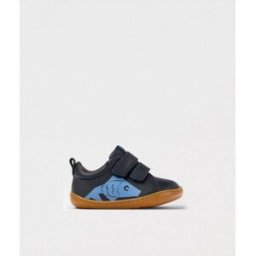 Camper Sneakers Twins in pelle con stampa Blue Taglia 21