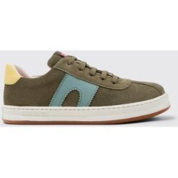 Camper Sneakers Twins in camoscio Verde Taglia 28