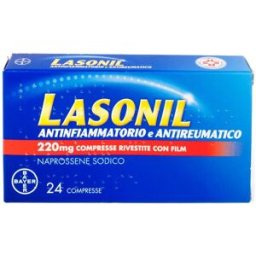 LASONIL ANTINFIAMMATORIO E ANTIREUMATICO*24 cpr riv 220 mg