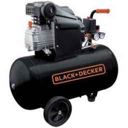 Black & Decker BD 205 50 - Compressore aria elettrico monofase - Motore 2 HP - 50 lt