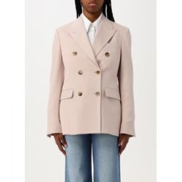 Golden Goose Blazer a doppiopetto in lana vergine Rosa Taglia 42