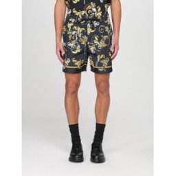 Versace Jeans Couture Costume in lycra con stampa Baroque Nero Taglia 50