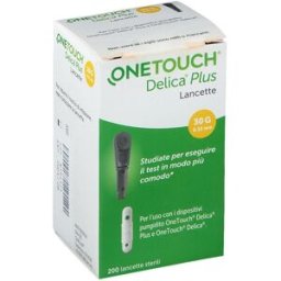 LIFESCAN DIAGN One Touch Delica Plus Lancette Pungidito 200 pezzi