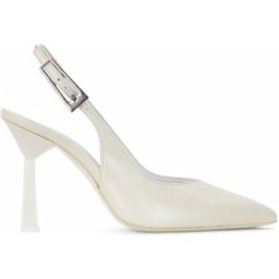 G.P. BOLOGNA - Slingback con cinturino - Taglia: 40,Colore: Avorio