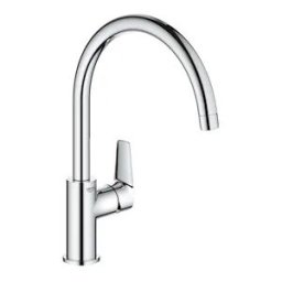 Grohe Bau Edge Rubinetto Lavabo Monoleva Con Piletta Codice Prod: 31367001