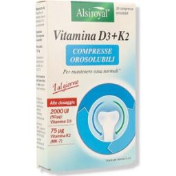 ALSITAN Gmbh VITAMINA D3+K2 30CPR