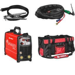 Helvi Galileo TIG 219 HF - Saldatrice Inverter (MMA, TIG HF o LIFT) + Kit Borsa, corrente continua (DC)