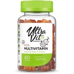 Vplab ULTRAVIT Gummies Kid's Multivitamin 60 pz Caramelle