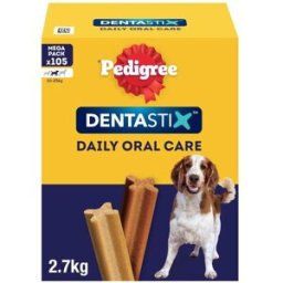 PEDIGREE Dentastix Snack Igiene Orale Cane 105PZ MEDIUM